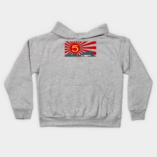 Mach 5 Speed Racer Rising Sun Kids Hoodie